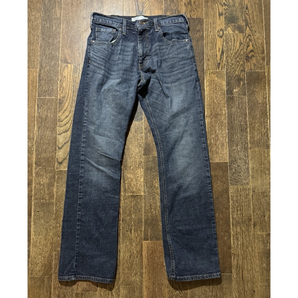 Levi Signature Gold Blue Jeans Men's Size W30xL30 Bootcut Stretch Mid Rise